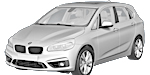 BMW F45 P224C Fault Code